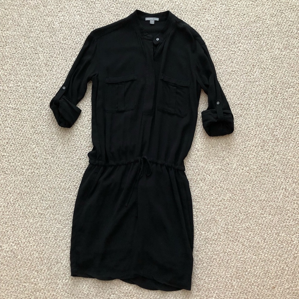***SOLD***James Perse Crepe Utility Dress - Picture 3 of 7